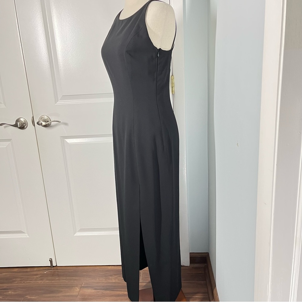 Tempo Paris black open back evening dress size 6 - Picture 8 of 14